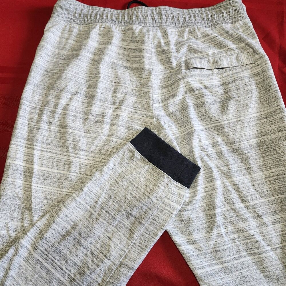 Nike Advance 15 AV15 Knit Jogger Pants Men's XL Gray Space Dye Tech Fleece